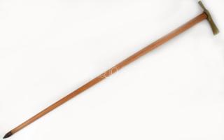 Díszfokos sétapálca, h: 86 cm