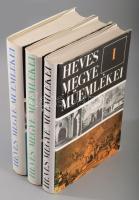 Heves megye műemlékei. I-III. kötet. Szerk. Dercsényi Dezső, Voit Pál. Magyarország műemléki topográ...