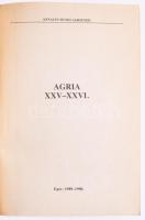 Agria - Az Egri Múzeum évkönyve - Annales Musei Agriensis I-XXX., XXXVII. évf. Szerk.: Bakó Ferenc, ...