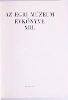 Agria - Az Egri Múzeum évkönyve - Annales Musei Agriensis I-XXX., XXXVII. évf. Szerk.: Bakó Ferenc, ...