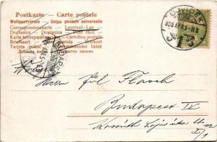 1905 Pétervárad, Peterwardein, Petrovaradin (Újvidék, Novi Sad); Festung Peterwardein / Pétervárad v...