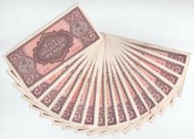 1946. 1.000.000.000P (18x), mind különböző sorozatszámú "R 024-R 336", közte egy enyhén el...
