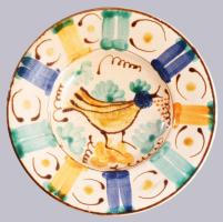 2 darab erdélyi falitányér, d: 23 cm