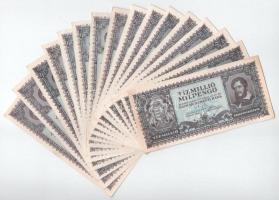 1946. 10.000.000MP (16x) T:XF-F szép papír Adamo P32