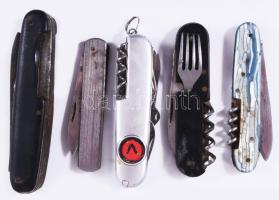 5 darab régi bicska, klf méretben