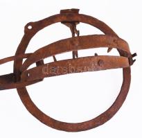 Antik vas csapda, h: 39 cm