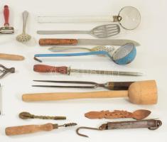 Doboznyi sokdarabos régi tárgy tétel, jó antik darabokkal