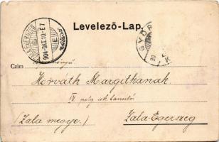 1904 Pápa, Fő utca, üzletek (b)