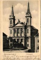 Szombathely, Székesegyház. Knebel Ferenc kiadása (vágott / cut)