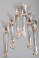 Antik ezüst (Ag) villa szett, Latzko mesterjeggyel, jelzett, nettó 279g