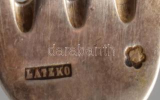 Antik ezüst (Ag) villa szett, Latzko mesterjeggyel, jelzett, nettó 279g