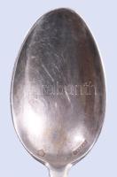 5 darab ezüst (Ag) teás kanál, jelzett, nettó 132g