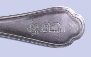 5 darab ezüst (Ag) teás kanál, jelzett, nettó 132g