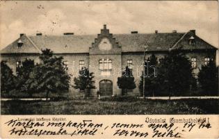 1903 Szombathely, Lovassági laktanya főépület. Steiner testvérek kiadása (fl)