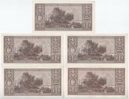 1946. 1.000.000MP (9x) közte három darab hajtatlan, pici sarokhajlással T:XF-F szép papír
Adamo P31