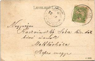 1903 Parád-gyógyfürdő, Ybl szálloda. Klein Mór kiadása (EB)