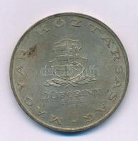 1948. 20Ft Ag "Táncsics" T:XF patina Adamo EM3