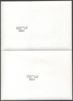 cca 1986 Pataki Gábor fotóriporter felvételei Varnus Xavér orgonaművészről, 10 db pecséttel jelzett,...