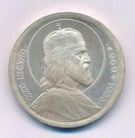 1938. 5P Ag "Szent István" T:AU patina
Adamo P8.1