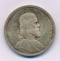 1938. 5P Ag "Szent István" T:AU patina
Adamo P8.1