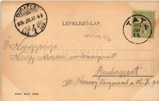 1905 Tata, Tata-Tóváros; Török mecset. Amon Gyula kiadása (fl)