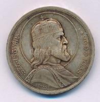 1938. 5P Ag "Szent István" T:AU,XF apró ph., patina
Adamo P8.1