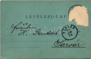 1899 Pécs, Király utca este holdfényben, Otthon kávéház, Nagy Czipőraktár, üzletek. Rechnitzer Ottok...