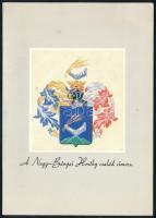 1993 Horthy Miklós újratemetésre szóló meghívó