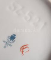 Hollóházi Szász Endre által tervezett dekorral díszített porcelán váza. Jelzett, hibátlan m: 29,5 cm