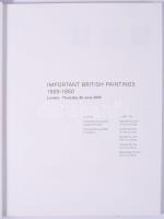 2005 Sotheby's 20th Century British Art. London, Sotheby's, 167 p. Gazdag képanyaggal illu...
