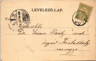 1903 Pécs, Nemzeti Színház. Fürst Lipót kiadása (EK)