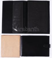 3 db új állapotú bőr tárca 11-17 cm