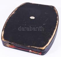 Manikűr készlet, csont nyéllel, díszdobozban + 2 olló