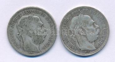 1893KB 1K Ag "Ferenc József" + 1895KB 1K Ag "Ferenc József" T:F patina
Adamo K5