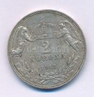 1912KB 2K Ag "Ferenc József" T:XF,VF patina Adamo K6