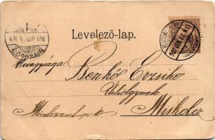 1901 Alsószarvas, Szarvas, Dolny Jelenec (Óhegy, Staré Hory, Besztercebánya); Kiadja Lechnitzky Ottó...