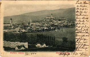1901 Nyitra, Nitra; általános látkép / general view (EB)