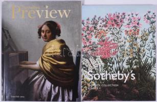 2002 Sotheby's The Beck Collection Volume II-V London, Sotheby's, 165+1 p.; 109+1 p.; 113+1 p.; 78 p. Angol nyelven. Rendkívül gazdag képanyaggal illusztráltak. Kiadói papírkötések. + 2004 Sotheby's Preview June/July