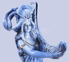 Hold tartója. Mázas kerámia, hibátlan 24 cm