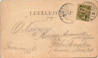 1903 Ada Kaleh (Orsova), Kazán-szoros, Bego Mustafa. Jäger Alfred / Kasanpartie, Kasaneingang / Caza...