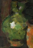 Nagy Oszkár (1893-1965): Csendélet. Olaj, vászon. Jelezve jobbra fent: Nagy Oszkár. Dublírozott. Fak...