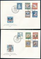 Svájc 1965-1980 6 db Pro Patria FDC