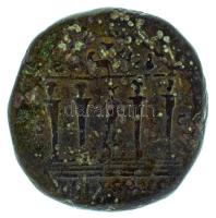 Római Birodalom 172-173 / Marcus Aurelius / Róma / Sestertius bronz (25,80g) T:F marásnyomok, patina...