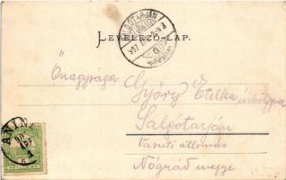 1907 Oravica, Oravita; színház. Weisz Félix kiadása / Theater / theatre (EK)