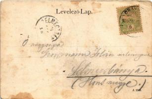 1904 Oravicabánya, Oravica, Oravicza, Oravita; Bánya-völgy. Feldmann Ignácz tulajdona / mine valley ...