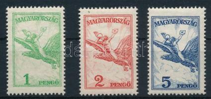 1927 Repülő (I.) 1P, 2P, 5P (** 11.100)