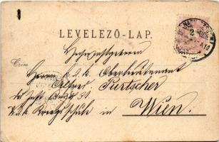 1899 Nagyszeben, Hermannstadt, Sibiu; Evang. Kirche. Verlag H. von Palocsay / evangélikus templom, b...
