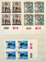 Olaszország 2010-2015 84 db (37 klf) bélyeg vonalkóddal, 16 lapos, A/4-es, jó minőségű német berakó ...