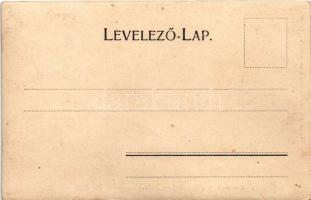 Nagyszeben, Hermannstadt, Sibiu; Kl. Ring. Verlag von Joh. Gürtler / torony, üzletek / tower, shops ...