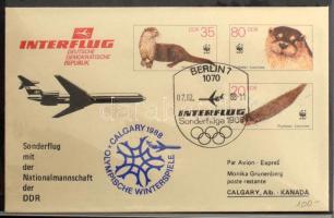 NDK, NSZK köznapi és alkalmi küldemény tétel újszerű állapotú FDC berakóban